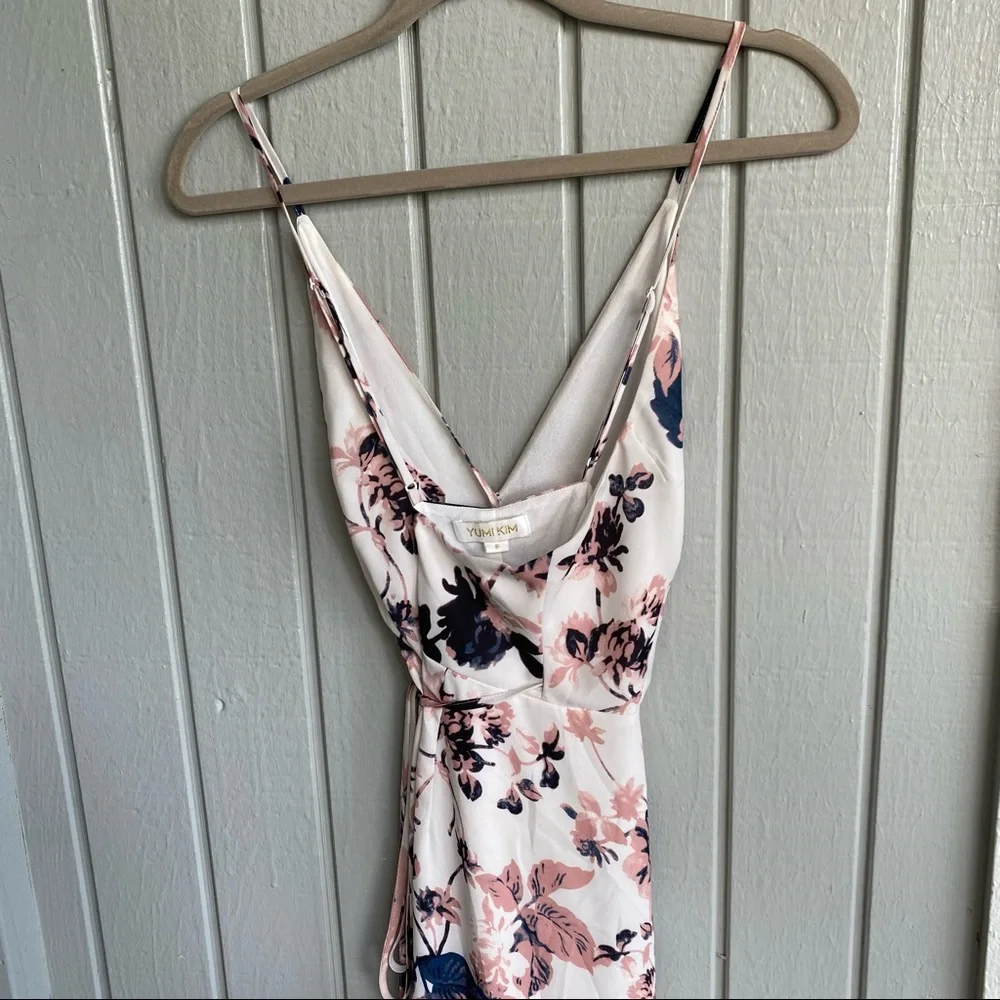 Yumi Kim Floral Midi Dress in Pink and Blue - Picture 11 of 14